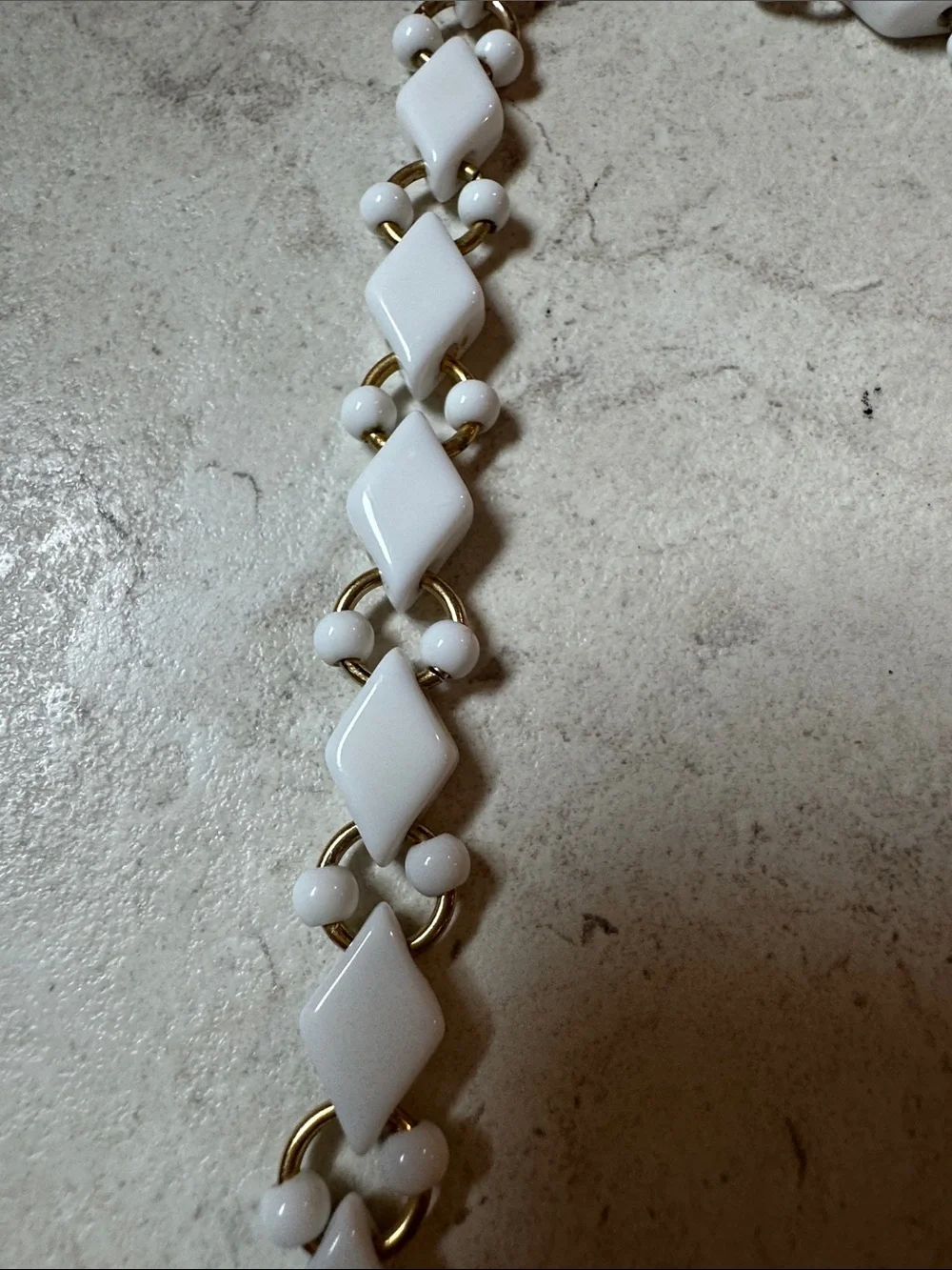 Classic beaded necklaces:  Trifari, Monet, unknown